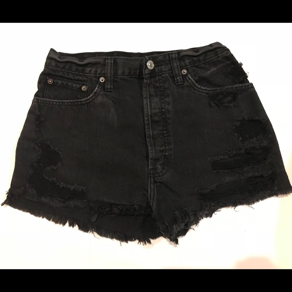 Abercrombie & Fitch Black Shorts